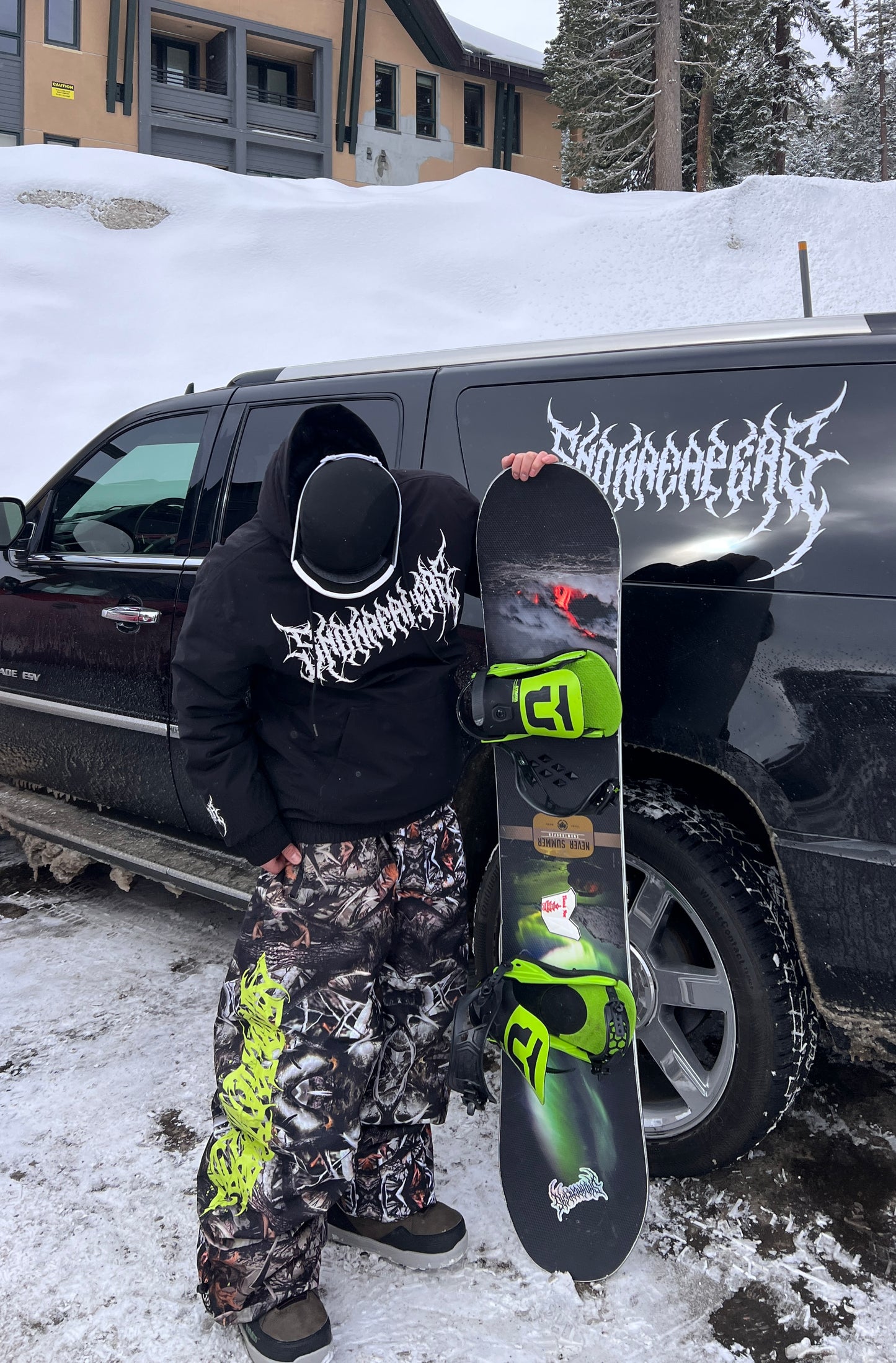 Stix and Bonez camo snowpants